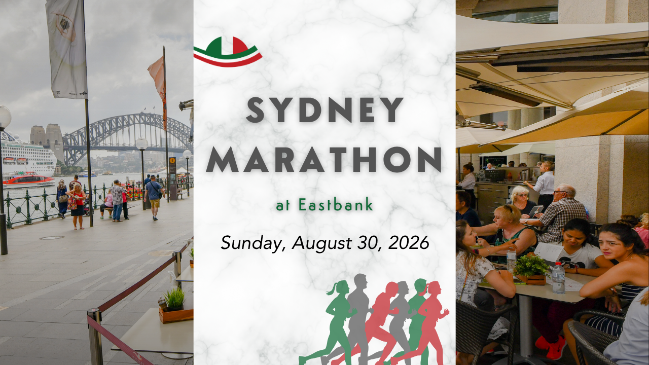 Sydney Marathon Eastbank 2026